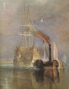 The Righting (Temeraire),tugged to her last berth to be broken up (mk31) Joseph Mallord William Turner